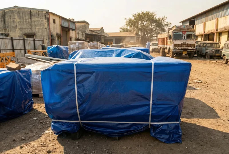 Silpaulin Tarpaulin Packing Service